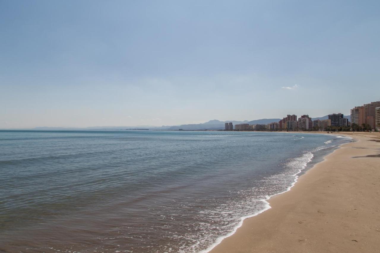 Apartamento Cullera Frente Al Mar Bagian luar foto